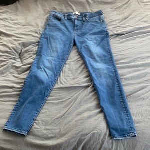 Madewell 9” mid rise skinny jeans - size 31